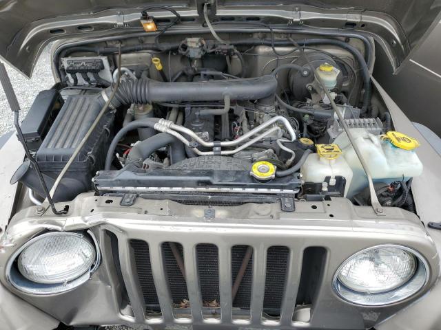 1J4FA49S23P374280 - 2003 JEEP WRANGLER / SPORT TAN photo 11