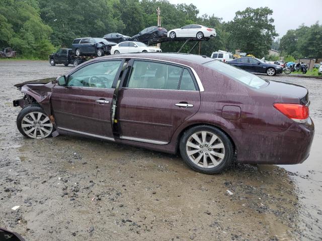 4T1BK3DB8BU433217 - 2011 TOYOTA AVALON BASE BURGUNDY photo 2