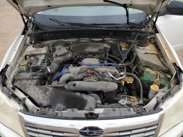 JF2SH6BC1AH907730 - 2010 SUBARU FORESTER XS Weiß Foto 11