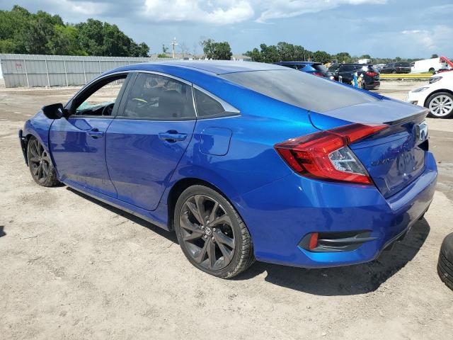 2HGFC2F87LH555829 - 2020 HONDA CIVIC SPORT 蓝色 照片 2