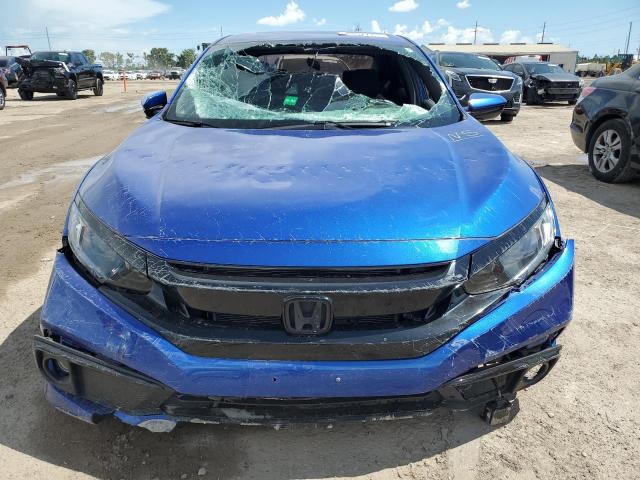 2HGFC2F87LH555829 - 2020 HONDA CIVIC SPORT 蓝色 照片 5