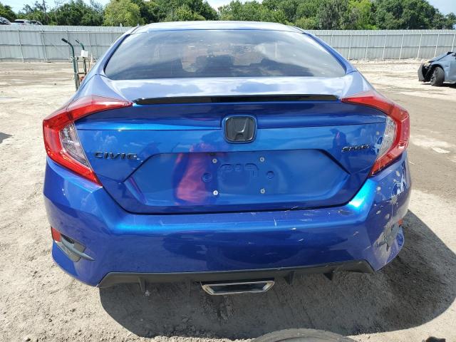 2HGFC2F87LH555829 - 2020 HONDA CIVIC SPORT 蓝色 照片 6