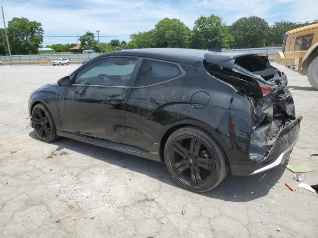 KMHTH6AB9KU015175 - 2019 HYUNDAI VELOSTER TURBO BLACK photo 2