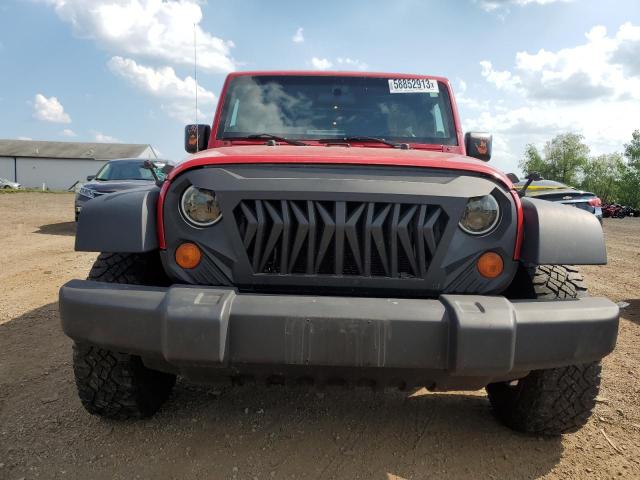 1J4GA39148L526208 - 2008 JEEP WRANGLER U X RED photo 5