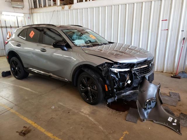 LRBFZNR4XPD033818 - 2023 BUICK ENVISION ESSENCE CHARCOAL photo 4