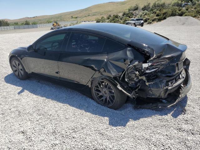 5YJ3E1EB7SF876244 - 2025 TESLA MODEL 3 BLACK photo 2
