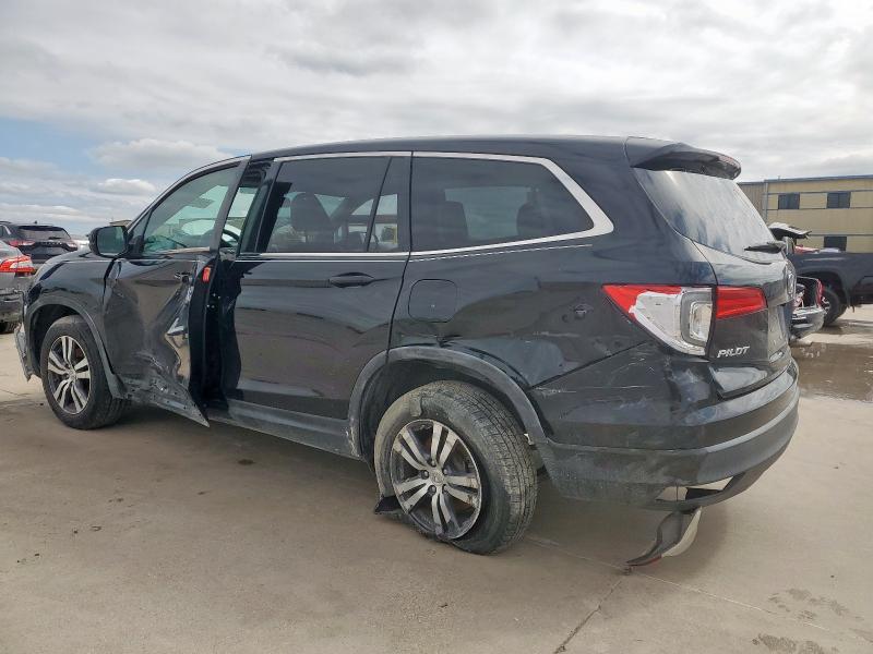 5FNYF5H53HB030573 - 2017 HONDA PILOT EXL 黑色 照片 2