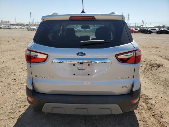 MAJ6P1WL8JC182632 - 2018 FORD ECOSPORT TITANIUM SILVER photo 6