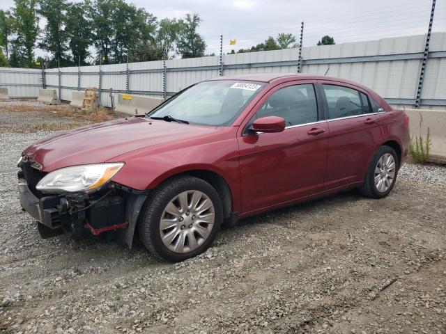 1C3CCBAB3EN208985 - 2014 CHRYSLER 200 LX MAROON photo 1