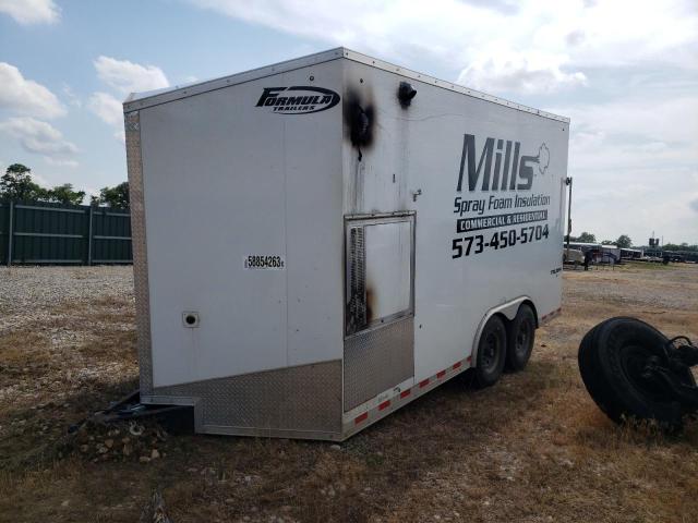 53BFTEA28NB011405 - 2022 UTILITY TRAILER WHITE photo 2