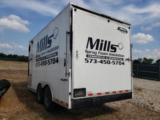 53BFTEA28NB011405 - 2022 UTILITY TRAILER WHITE photo 3