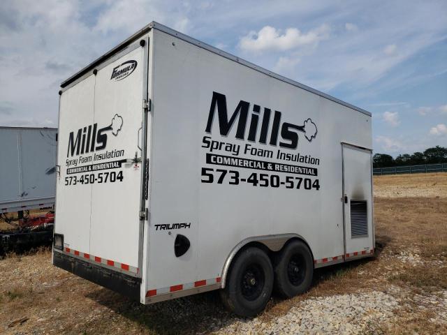 53BFTEA28NB011405 - 2022 UTILITY TRAILER WHITE photo 4
