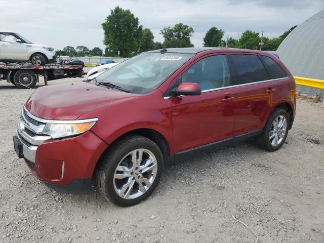 2FMDK4KC8DBA86667 - 2013 FORD EDGE LIMITED RED photo 1