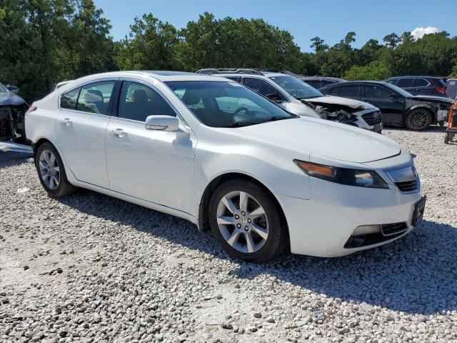 19UUA8F55DA001257 - 2013 ACURA TL TECH WHITE photo 4