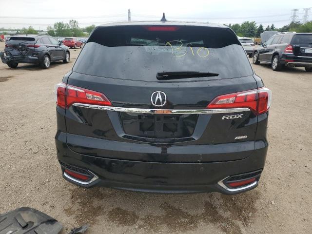 5J8TB4H74GL030113 - 2016 ACURA RDX ADVANCE BLACK photo 6