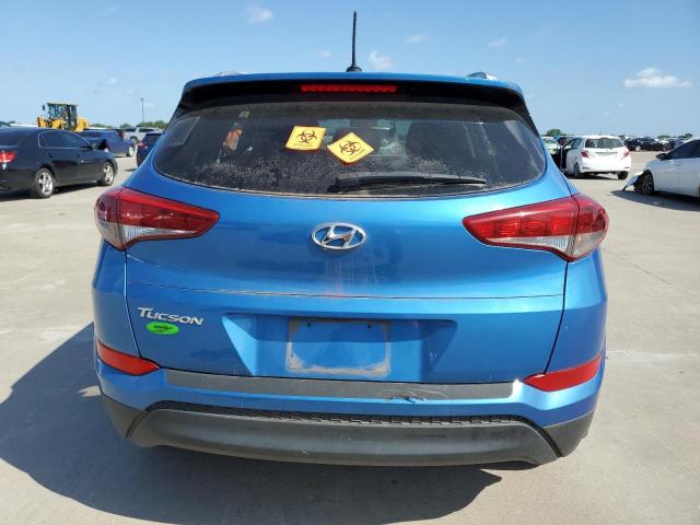 KM8J33A43GU201095 - 2016 HYUNDAI TUCSON LIMITED BLUE photo 6