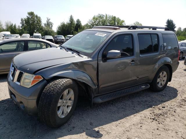 5N1AR18W47C631640 - 2007 NISSAN PATHFINDER LE GRAY photo 1