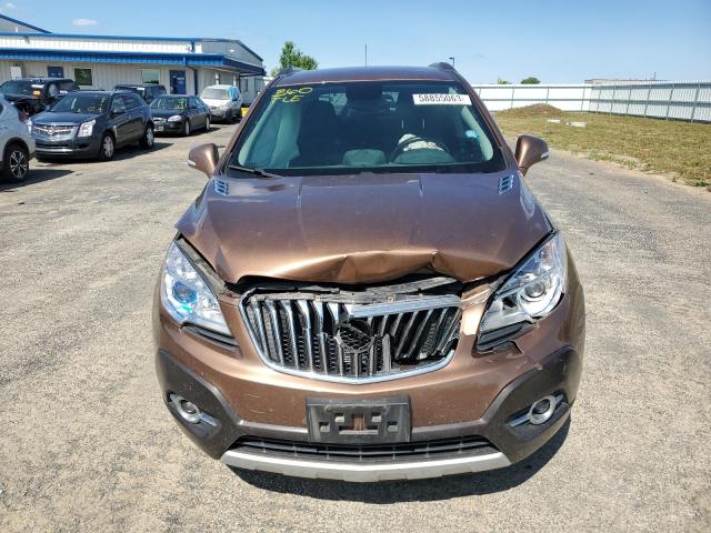 KL4CJFSB0GB655926 - 2016 BUICK ENCORE CONVENIENCE BROWN photo 5