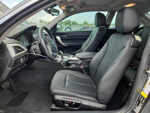WBA1F7C5XFV367659 - 2015 BMW 228 XI GRAY photo 7