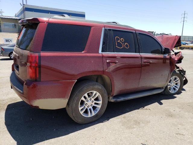 1GNSCAKC3JR269112 - 2018 CHEVROLET TAHOE C1500  LS BURGUNDY photo 3