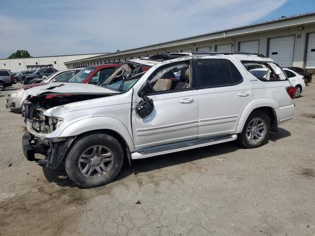 5TDZT38A46S279486 - 2006 TOYOTA SEQUOIA LIMITED WHITE photo 1