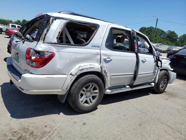 5TDZT38A46S279486 - 2006 TOYOTA SEQUOIA LIMITED WHITE photo 3