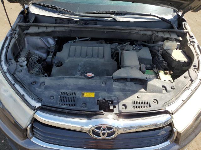 5TDJKRFH3FS209822 - 2015 TOYOTA HIGHLANDER XLE GRAY photo 12