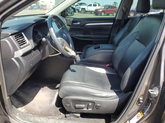 5TDJKRFH3FS209822 - 2015 TOYOTA HIGHLANDER XLE GRAY photo 7