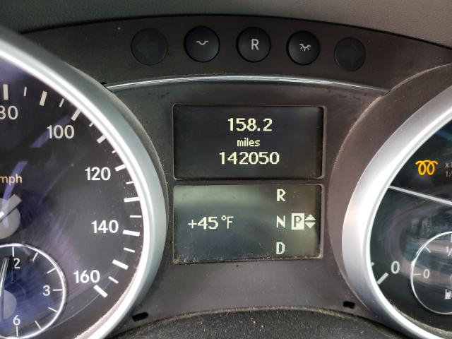 4JGBB22E77A280605 - 2007 MERCEDES-BENZ ML 320 CDI SILVER photo 8