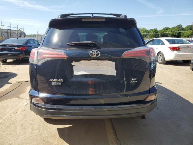 JTMBFREVXHJ153510 - 2017 TOYOTA RAV4 LE BLUE photo 6