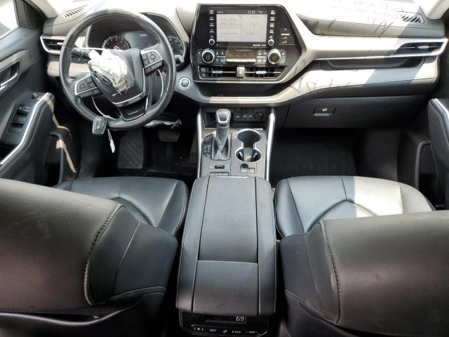 5TDGZRBH6LS509443 - 2020 TOYOTA HIGHLANDER XLE BLACK photo 8