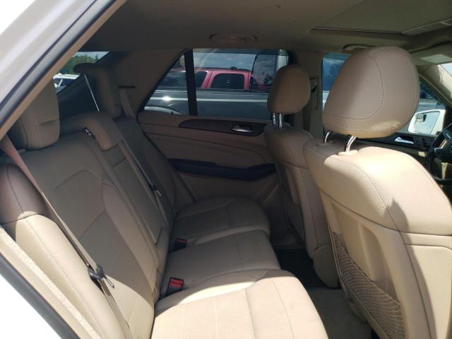 4JGDA5HB7FA588592 - 2015 MERCEDES-BENZ ML 350 4MATIC WHITE photo 10