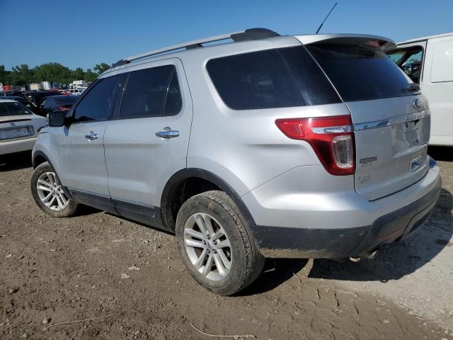 1FM5K8D89FGA12903 - 2015 FORD EXPLORER XLT SILVER photo 2