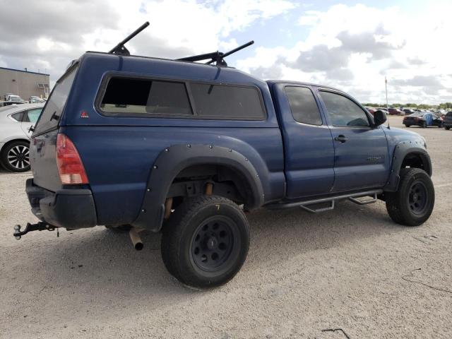 5TEUX42NX8Z527634 - 2008 TOYOTA TACOMA ACCESS CAB BLUE photo 3