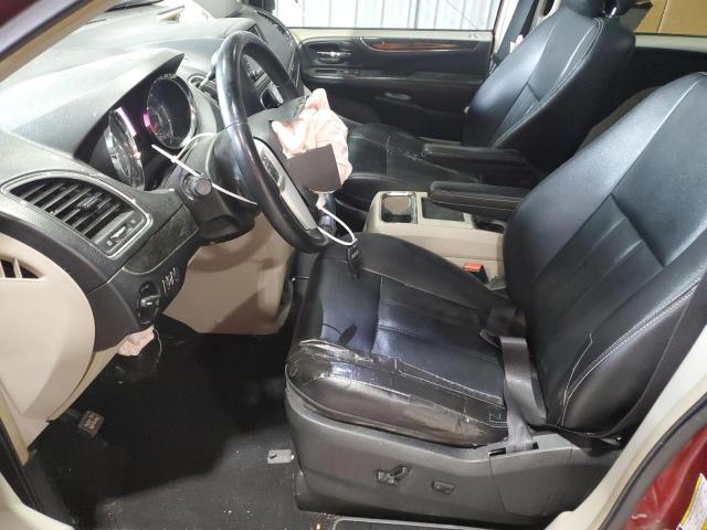 2C4RC1BG2ER404042 - 2014 CHRYSLER TOWN & COU TOURING BURGUNDY photo 7