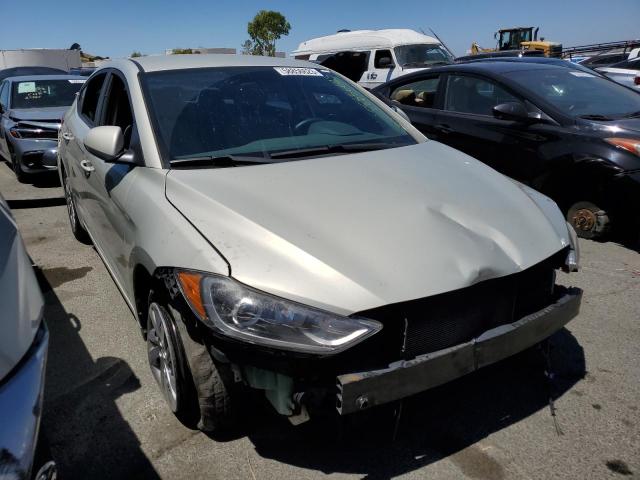 KMHD74LF0HU118151 - 2017 HYUNDAI ELANTRA SE SILVER photo 4