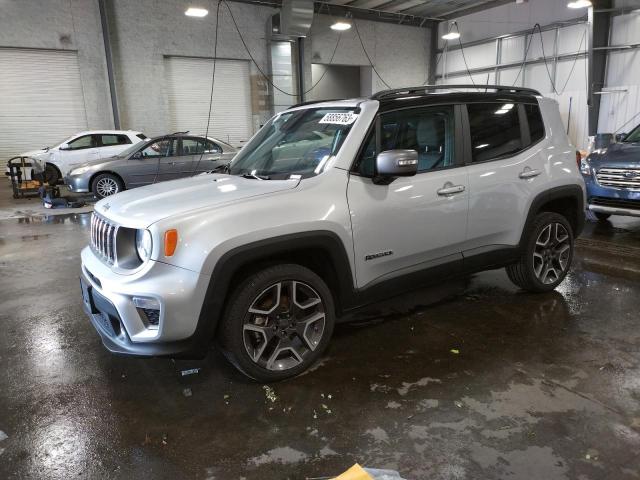 ZACNJDD15MPN35187 - 2021 JEEP RENEGADE LIMITED SILVER photo 1