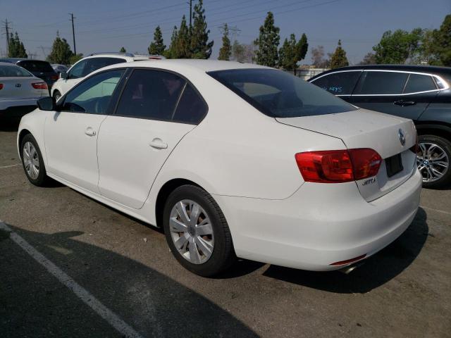 3VW2K7AJ6CM399269 - 2012 VOLKSWAGEN JETTA BASE 白色 照片 2