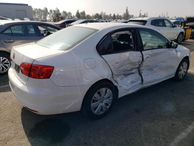 3VW2K7AJ6CM399269 - 2012 VOLKSWAGEN JETTA BASE 白色 照片 3