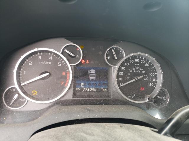 5TFUW5F10FX452544 - 2015 TOYOTA TUNDRA DOUBLE CAB SR/SR5 GRAY photo 9