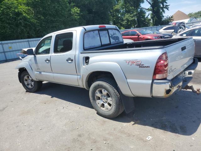 5TELU42N66Z231334 - 2006 TOYOTA TACOMA DOUBLE CAB SILVER photo 2