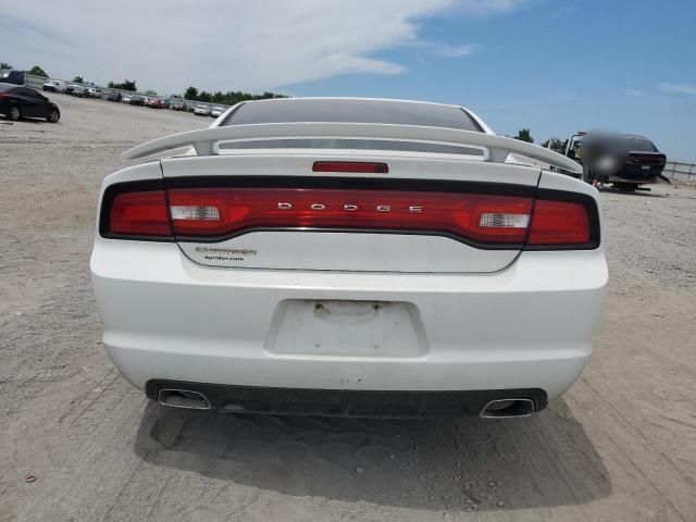 2C3CDXBG6CH244969 - 2012 DODGE CHARGER SE WHITE photo 6