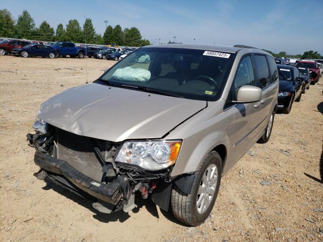 2C4RC1BG3ER447174 - 2014 CHRYSLER TOWN & COU TOURING Qızıl foto 1