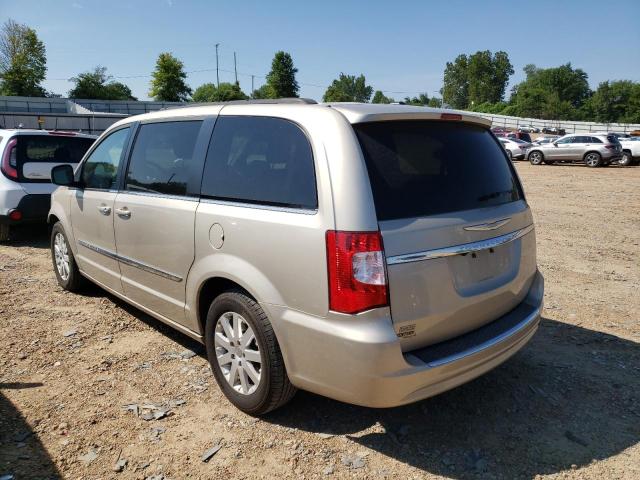 2C4RC1BG3ER447174 - 2014 CHRYSLER TOWN & COU TOURING Qızıl foto 2