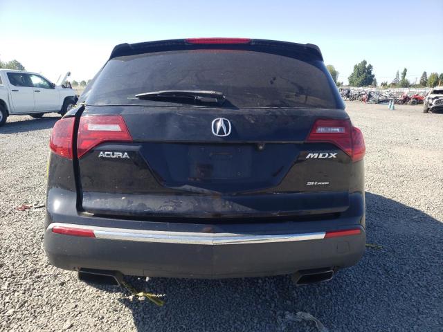 2HNYD2H7XAH534439 - 2010 ACURA MDX ADVANCE BLACK photo 6