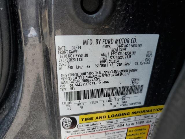 5LMJJ2JT9FEJ01466 - 2015 LINCOLN NAVIGATOR 灰色 照片 13