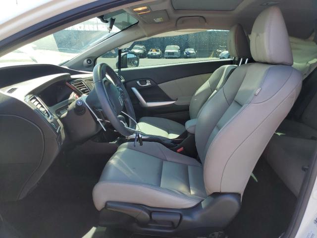 2HGFG3B05EH525595 - 2014 HONDA CIVIC EXL Սպիտակ լուսանկար 7