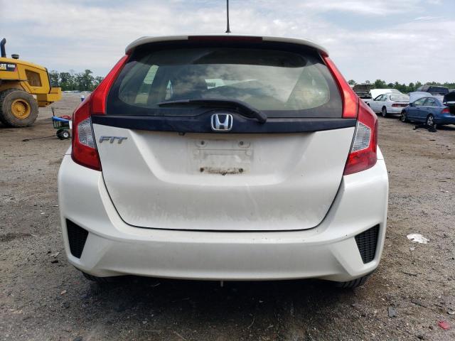 JHMGK5H55GX043996 - 2016 HONDA FIT LX WHITE photo 6