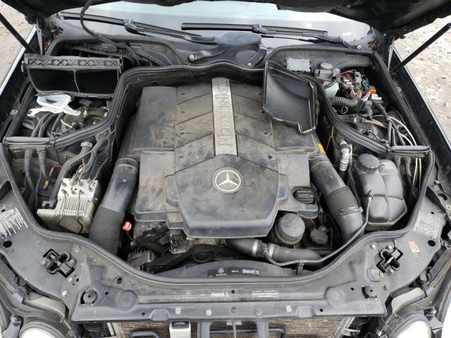 WDBUF83J54X123775 - 2004 MERCEDES-BENZ E 500 4MATIC BLACK photo 11