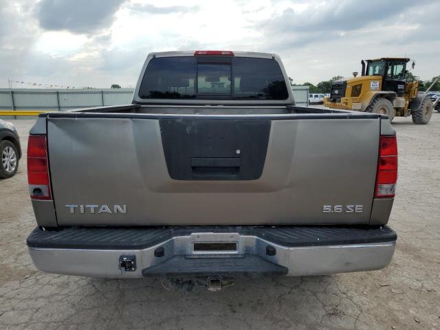 1N6AA06A27N205234 - 2007 NISSAN TITAN XE GRAY photo 6